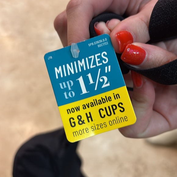 Vanity Fair beauty back minimizer black bra. Size 36 DD. - Picture 7 of 7